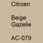 Preview: Citroen, Beige Gazelle, AC-079.